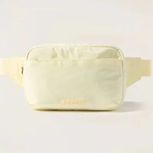 NWT Athleta Butter Yellow Belt Bag Crossbody